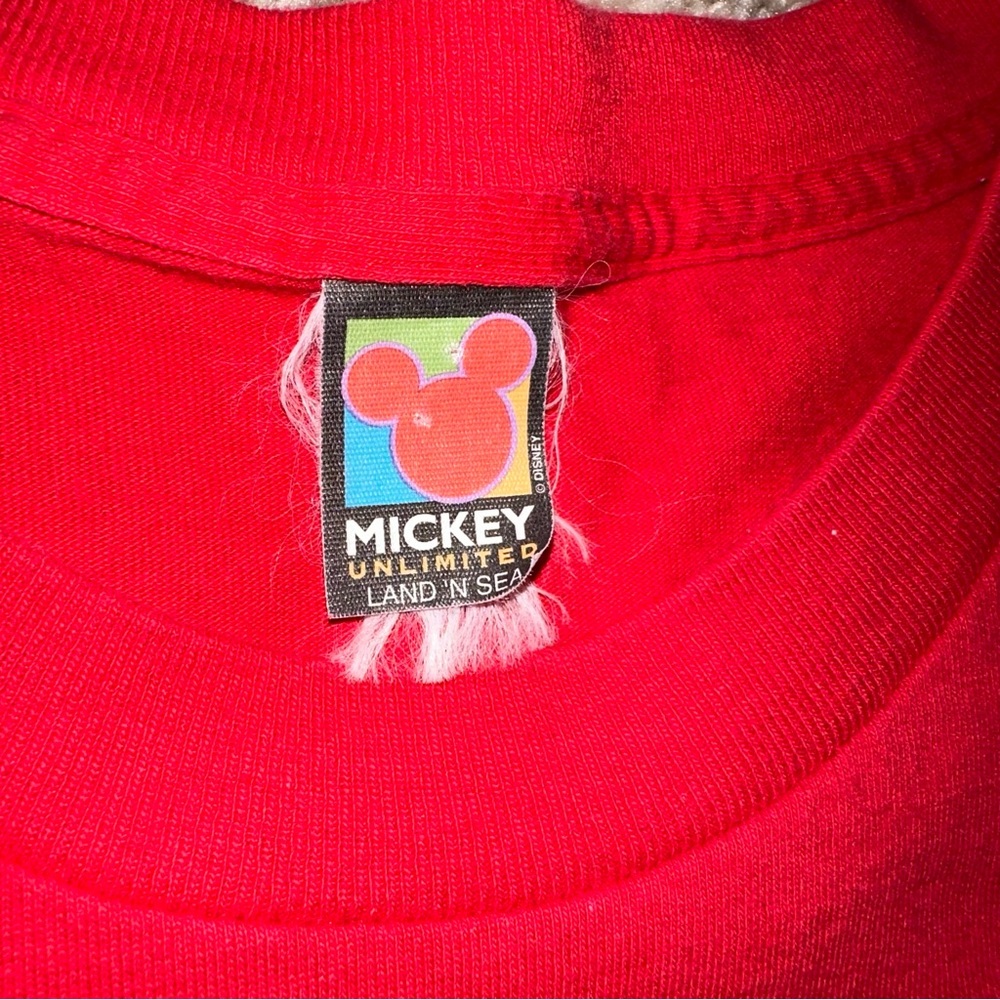 VINTAGE Mickey & Minnie “Endless Love” Tee Size XL - Picture 3 of 4